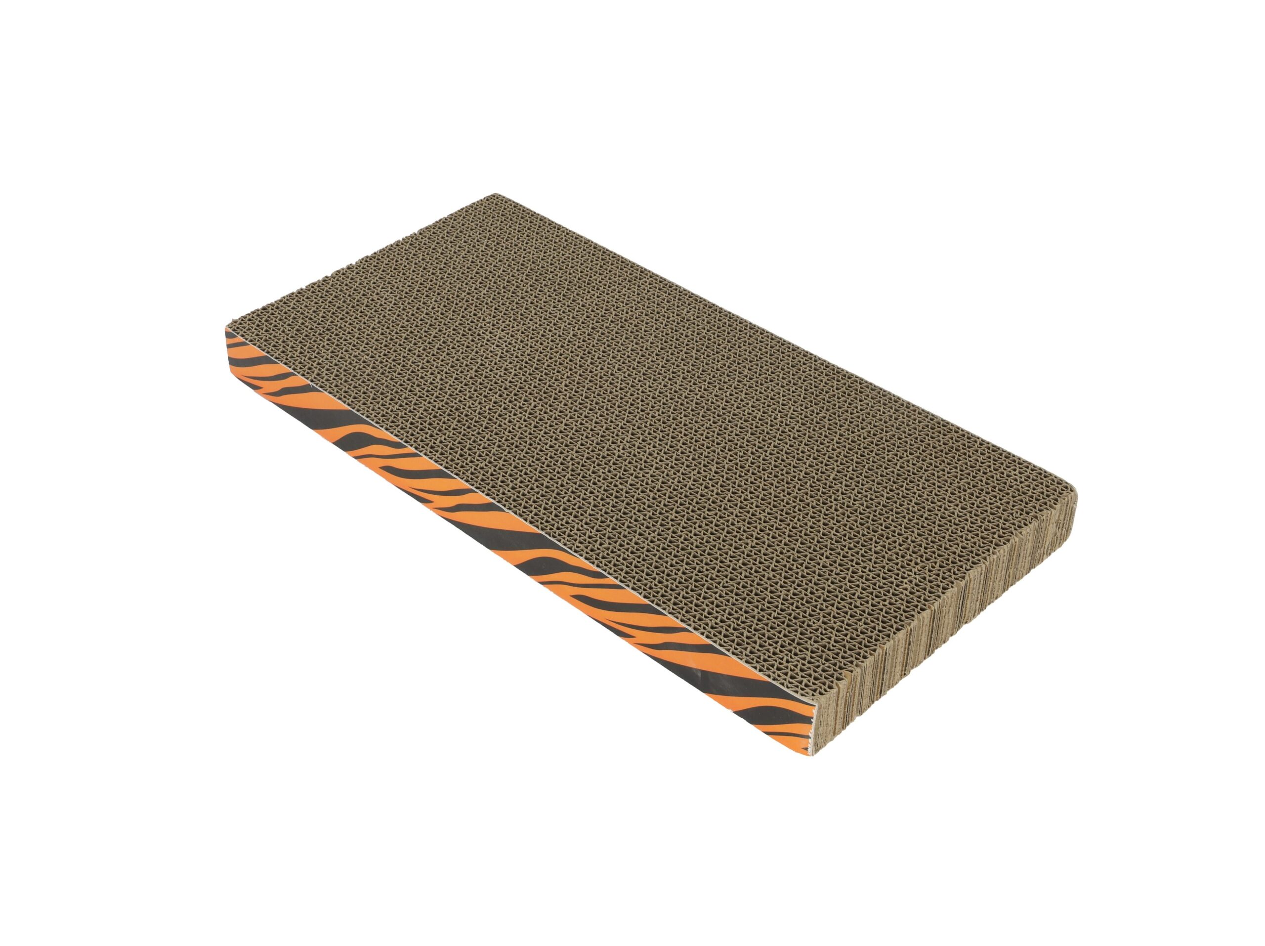 0215580 scaled Boon Krabplank Karton 43x21x3,5 cm biedt jouw kat een fijne krabplek, helpt de nagels verzorgen en beschermt jouw meubels.
